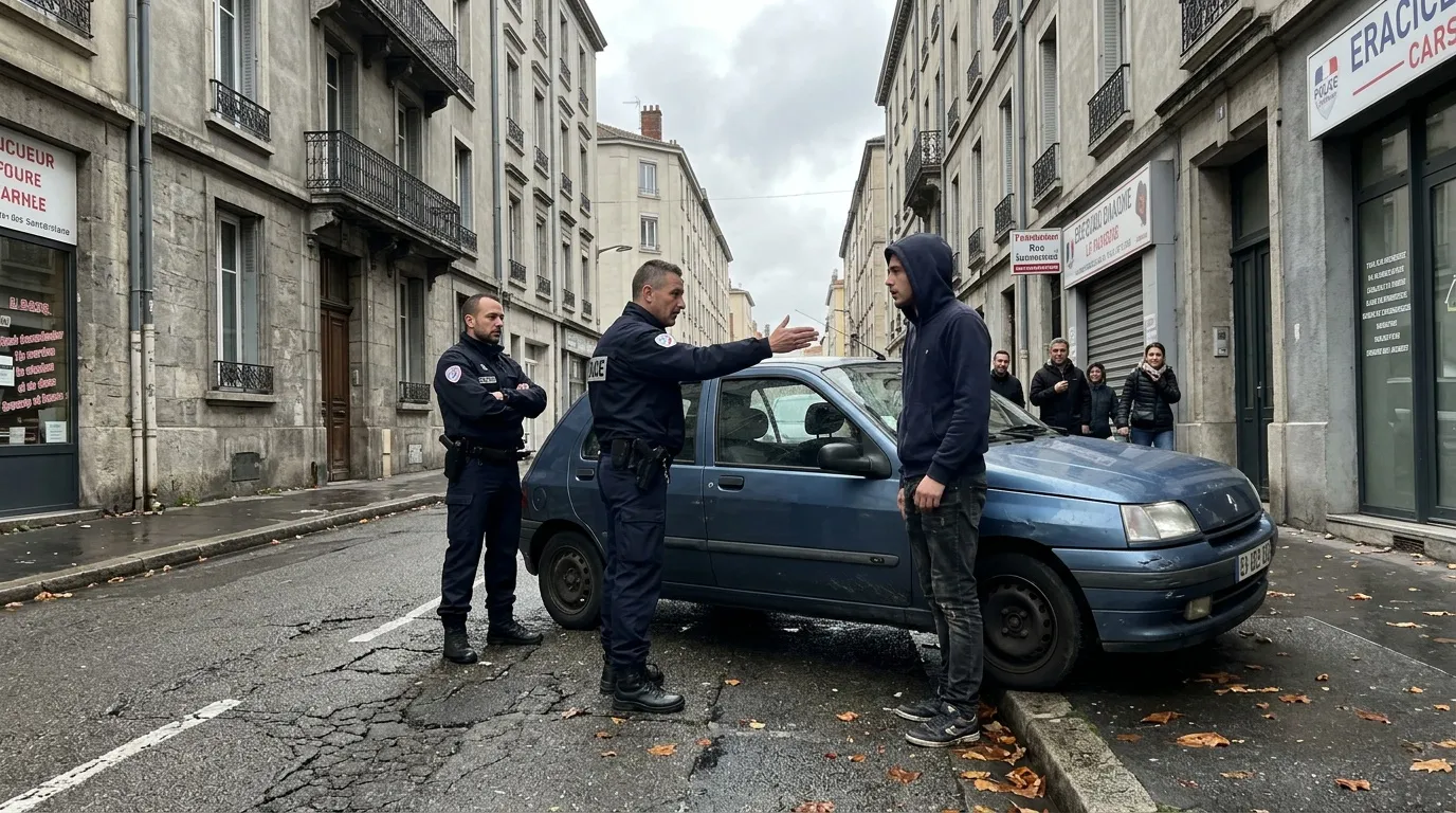 Saint-Étienne : refus de contrôle et infractions routières