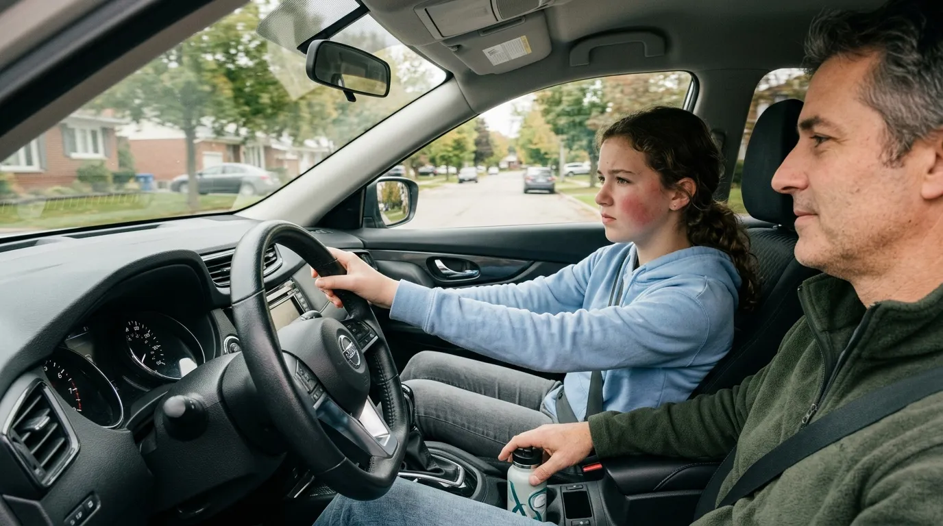 Apprentissage conduite 14 ans : sécurité routière