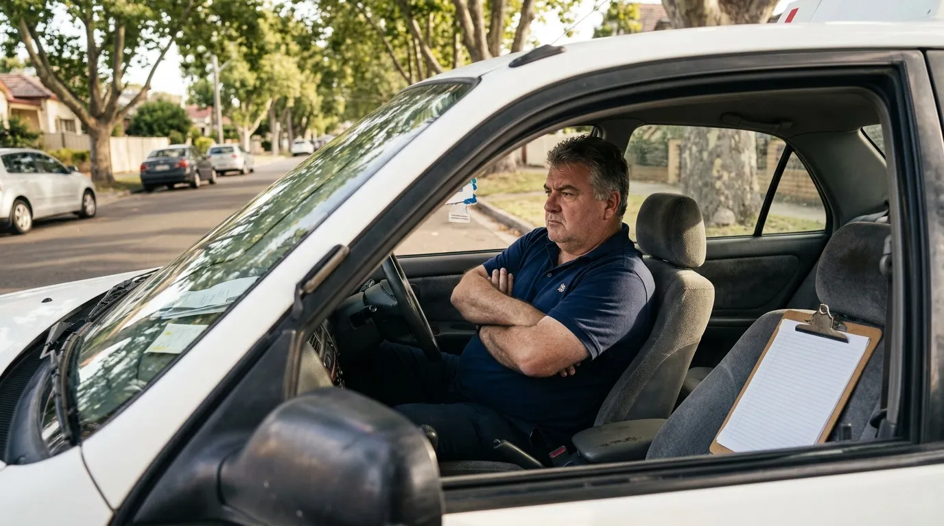 Moniteur d'auto-école suspendu : accompagnement interdit
